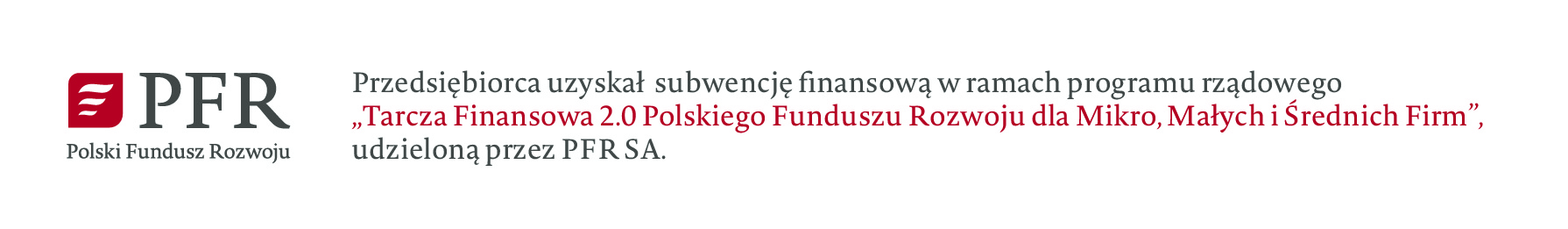 Dofinansowanie tarcza PFR